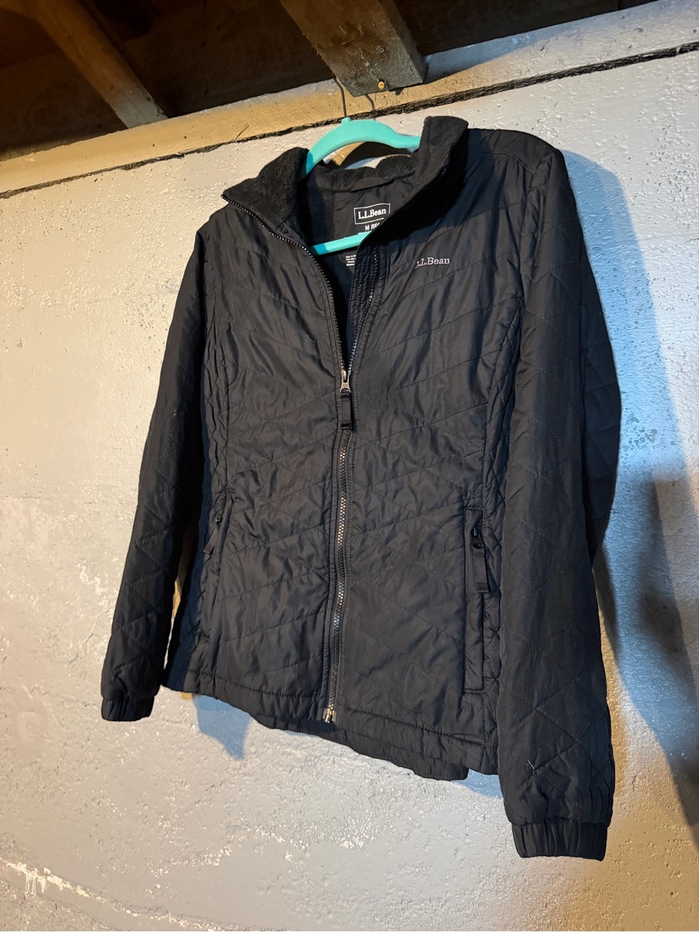 L.L. Bean Women's Black Quilted Puffer Jacket